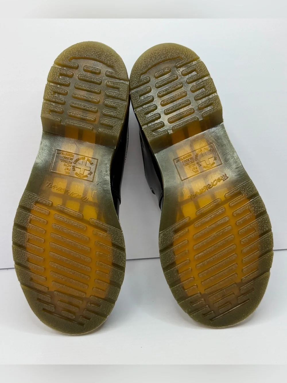 Dr Martens 8065 Mary Jane Patent Leather Shoes Black Buckle Womens Size 7 US 38